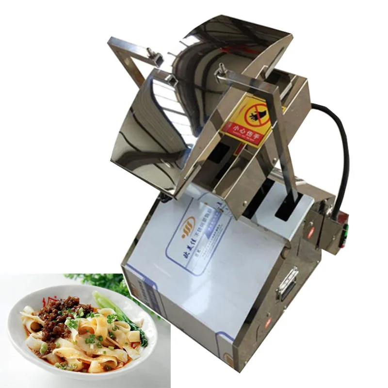 

The small body of the new type of stainless steel electric noodle machine does not take up space