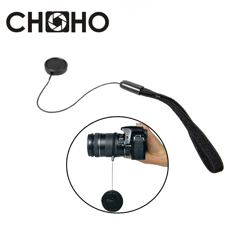 กล้องเลนส์ฝาครอบป้องกัน Anti Lost Strap Keeper 5 ชิ้น/ล็อตสำหรับ Canon Nikon Sony อุปกรณ์เสริม