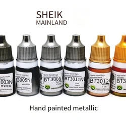 Modelo de pigmento para colorear, bolígrafo de Color de Metal, pintura brillante a base de agua segura a mano, DIY GUNPLA, SM 3000-3053, 5ML