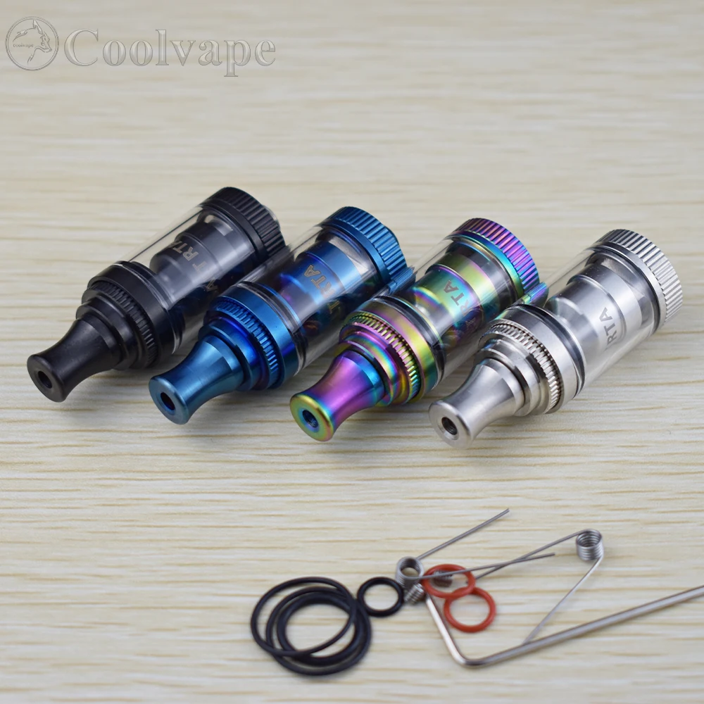 Atomizador eletrônico do cigarro, RTA MTL Rta, 18mm, 2ml, 3,5 ml, Rebuildable Single Coil MTL Vaporizador, Tank vs Kayfun V5