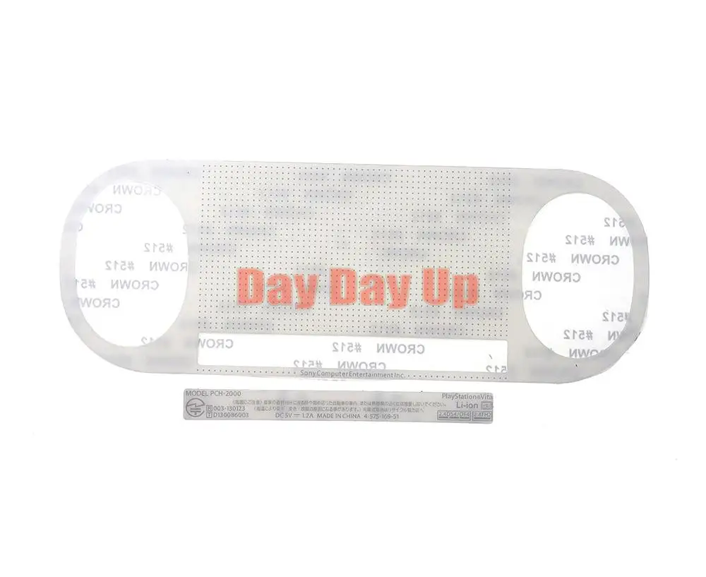 1 комплект задняя крышка в виде ракушки этикетки Стикеры Замена для Оборудование для PSV 2000 Оборудование для PSV 2000 PCH-2000 для PS Vita 2000 игровой консоли Корпус чехол