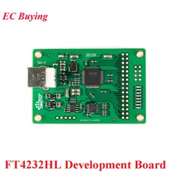 FT4232HL FT4232 Development Board USB to Serial Port Module SPI I2C IIC Onboard AT93C46 High Speed USB 2.0 Data Acquisition