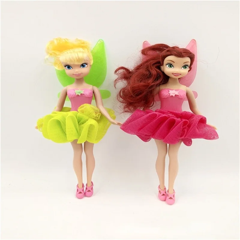 

Toy Flower Fairy Doll Joints Clothese Accessories Dress Up Girl Gift Pretend Brand Tail Goods Collection Model