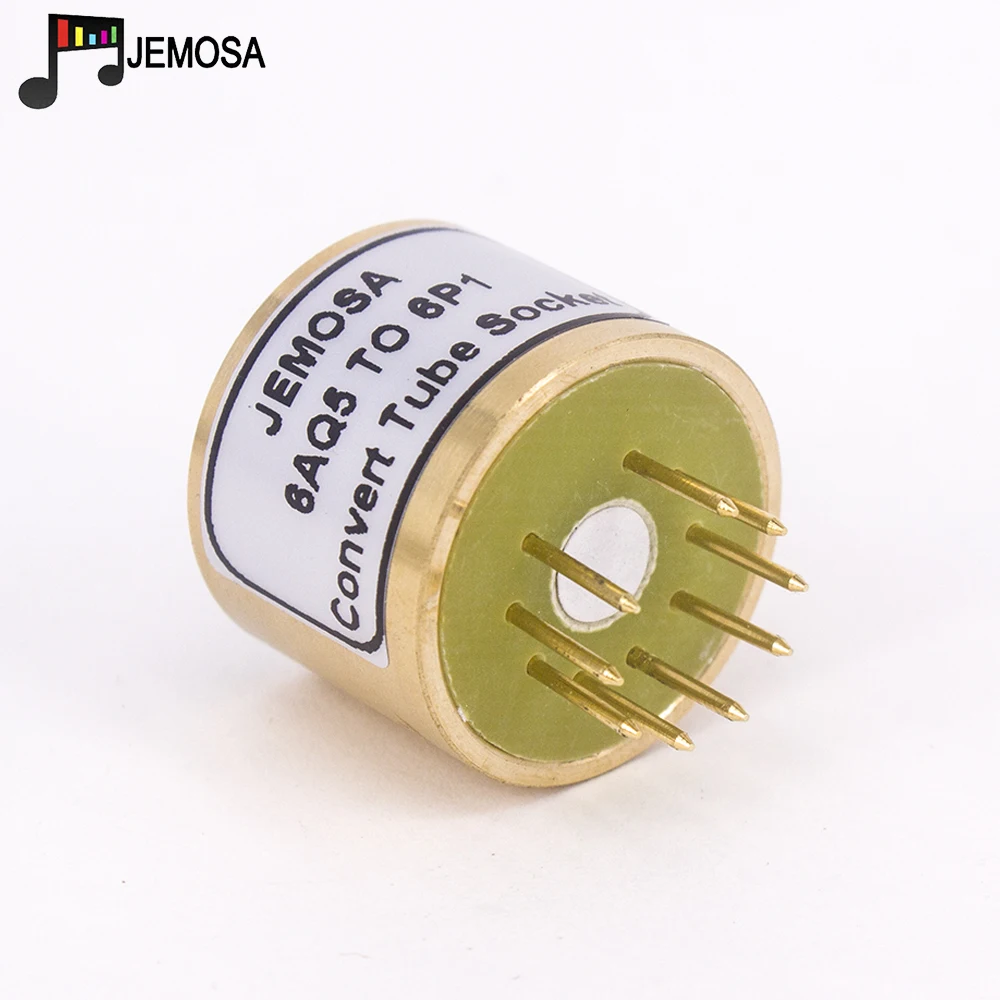 Amplificador de tubo de vacío de Audio DIY, adaptador de enchufe de conversión, a 6P1 6AQ5, 1 unidad