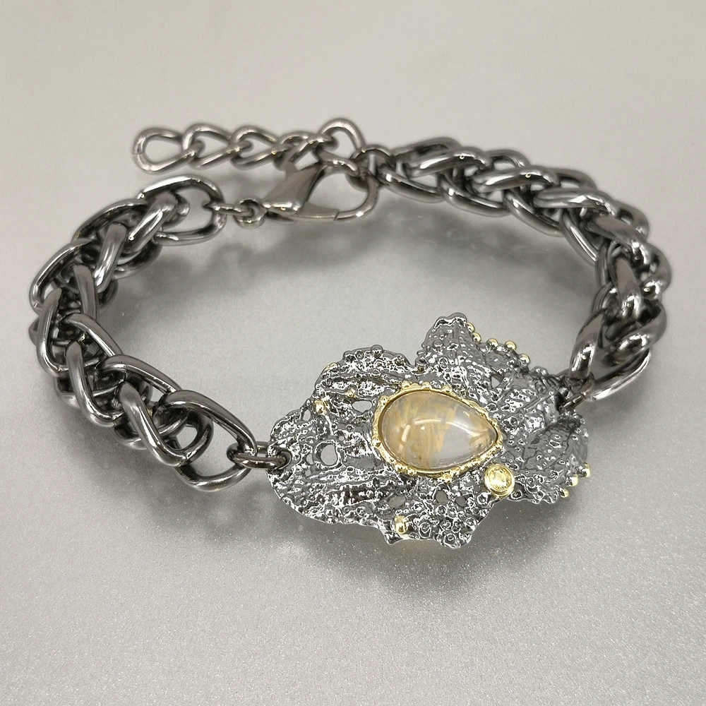 DreamCarnival 1989 Mới Phóng Đại Nữ Vòng Tay Mặt Nhám Đảng Sức Mạnh Nhân Vật Dưa Zircon Vintage WB1240