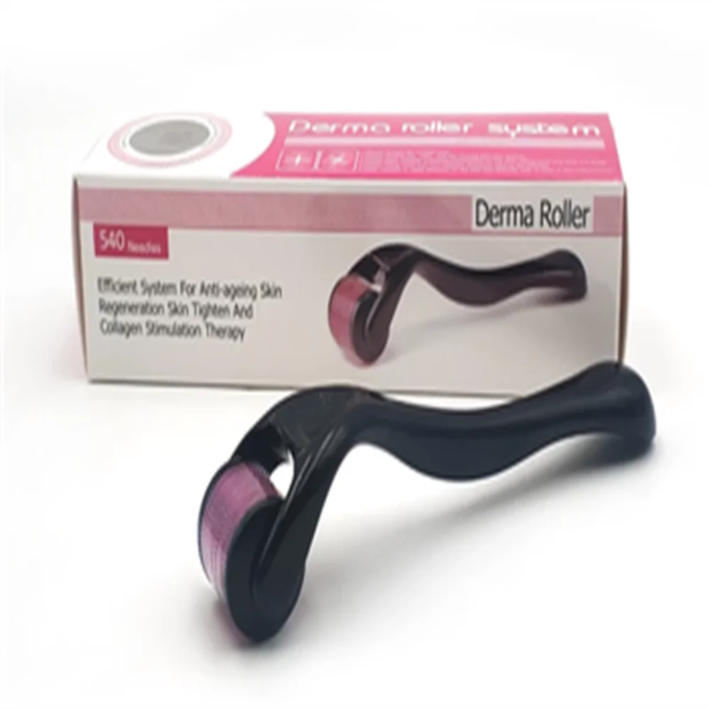 0.25mm micro agulha derma rolo dermaroller barba crescimento anti perda de cabelo barba titânio facial cuidados com a pele sistema estrias terapia