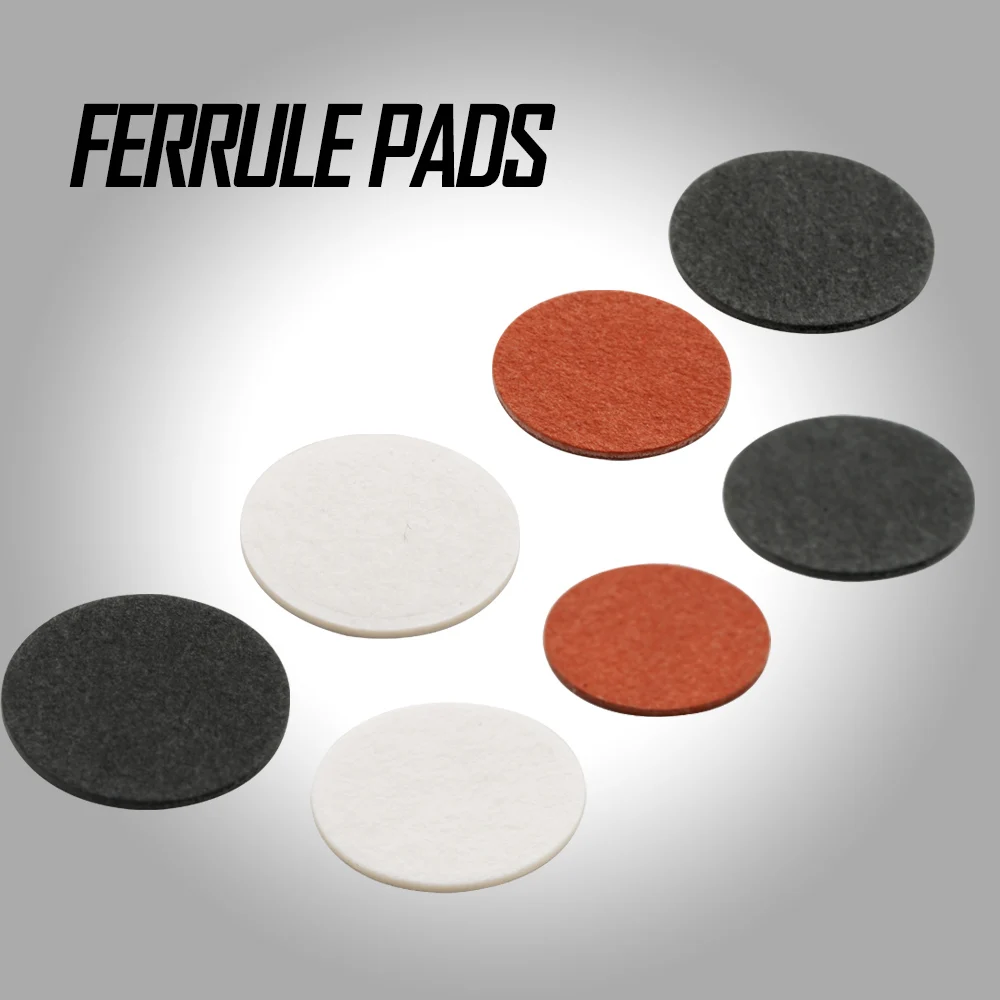 Billiards Tip Pads Paper Ferrule Pads Protector for Pool Cue Carom Cue Multi-specification Multi-color Billiard Pad Billiard Acc