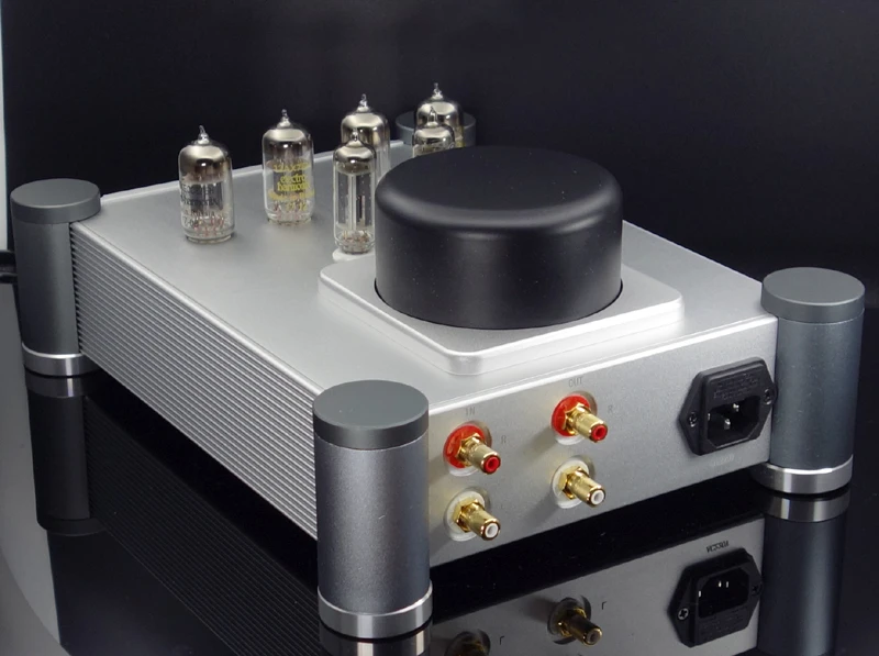 latest Hetian Ma's bile tube preamplifier 12AU7*2+12AX7*2+6Z2*2 tubes