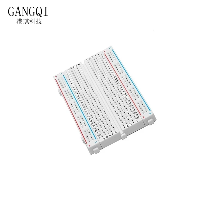 8.5x5.5cm 400 punkty wiążące bezlutownica z płytką drukowaną Mini uniwersalny Test Protoboard DIY deska do chleba do badania magistrali