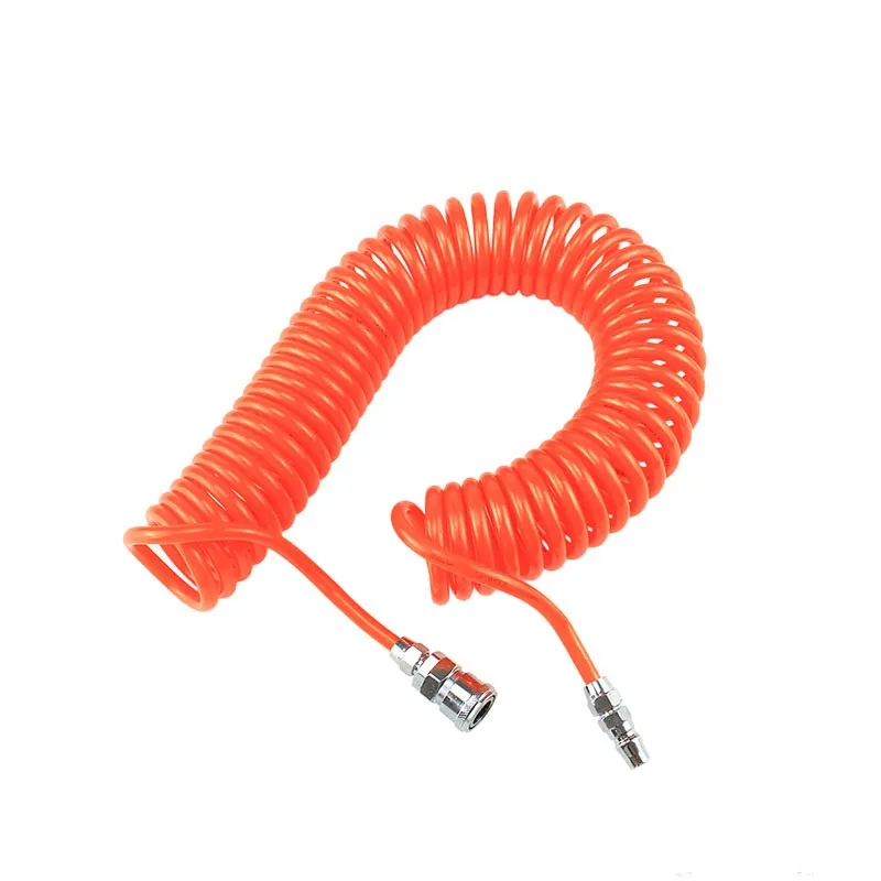 

6m Polyurethane PU Air Compressor Hose Tube Pneumatic Hose Pipe for Compressor Air Tool PP20 + SP20 Type Household Tools