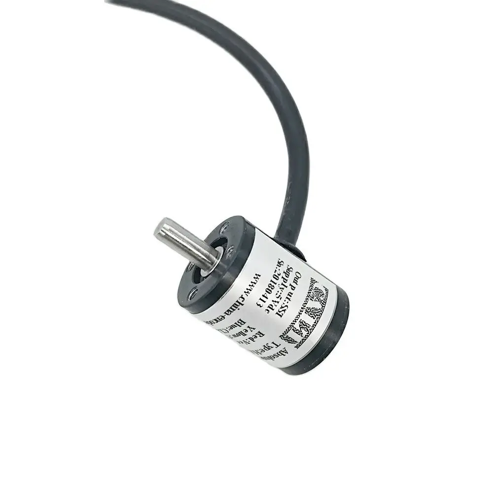 Codificador Magnético Absoluto HAE18U5V12A0.5, 5V, 12Bits Resolução Ângulo Sensor, Saída SSI