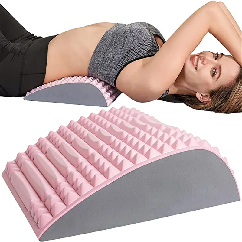 Back Massager Stretcher EVA Abdominal Mat Chronic Lumbar Pain Relief Treatment Massage Back Lumbar Stretcher Posture Corrector