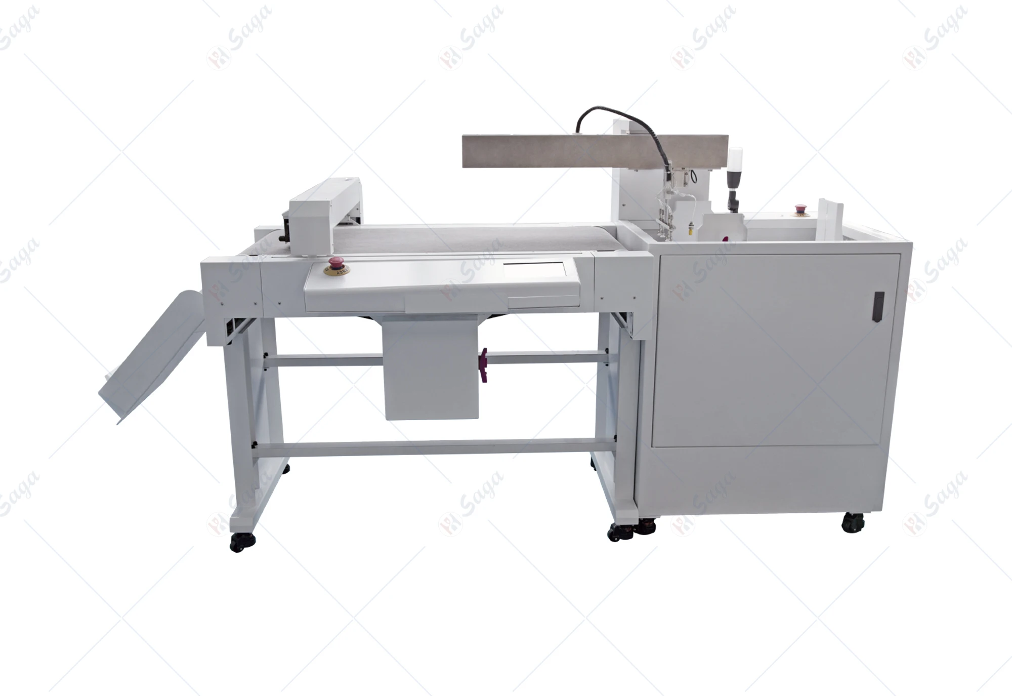 Sensor CCD Pemotong Flatbed Pengumpanan Otomatis Baru