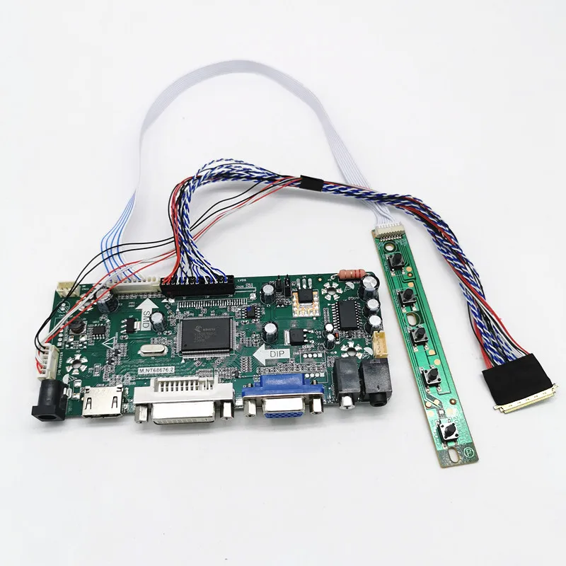 17.3 Inch Resolution 1600x900 Notebook LCD Screen Driver Board Kit NT68676 Driver Board Kit