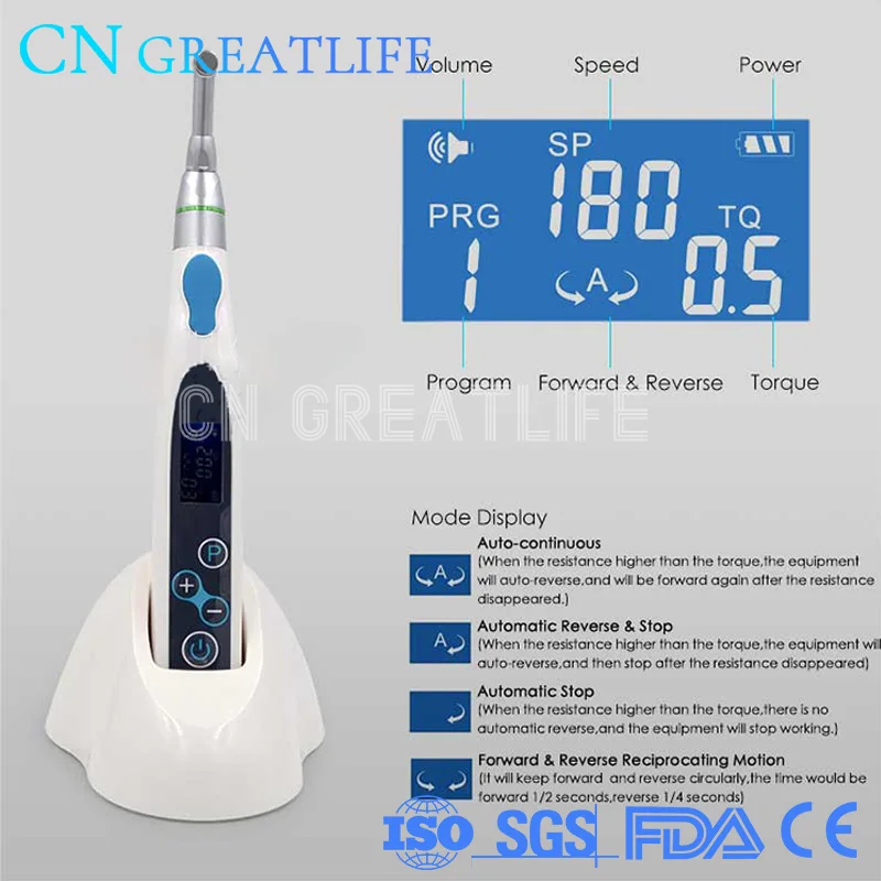 Portable Dental Equipment Dental Treatment Endo 2020 Wireless  Endo Motor