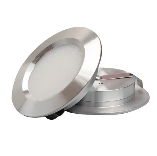 

Under Cabinet Lights Puck Light 12V Round Aluminum Shelf Kitchen Closet Lamps LED Closet Lighting Night Showcase Counter Lamp