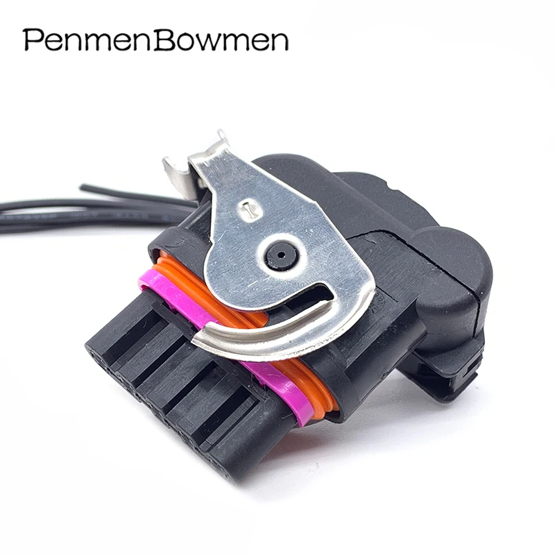 5 Pin Wiper Motor Plug Generator Socket Plastic Waterproof Wiring Harness Cable Connector For Volvo Great Wall Motor 18242000000