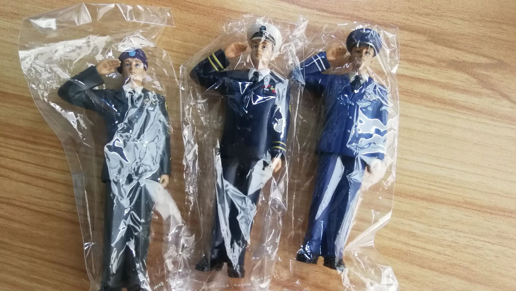 

pvc figure U-Sarmy air force navy Christmas Eve soldier ornaments doll model decoration Toys figures 3pcs/set