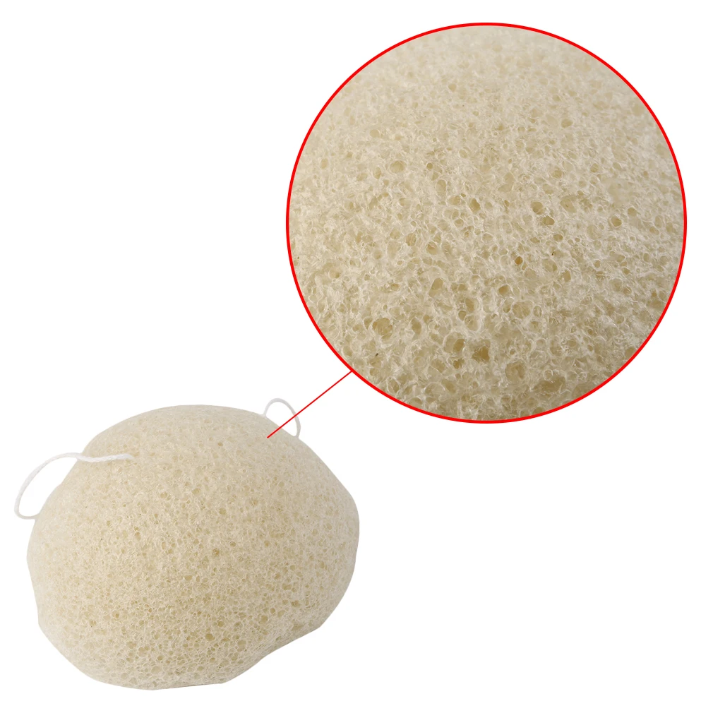 자연 곤약 스폰지 페이셜 케어 클리닝 워싱 스폰지 화이트닝 딥 클렌징 모공 스폰지 스킨 케어 도구