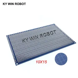 1pcs DIY 10*15CM Blue Single Side Prototype Paper PCB Universal Experiment Matrix Circuit Board 10x15CM For Arduino