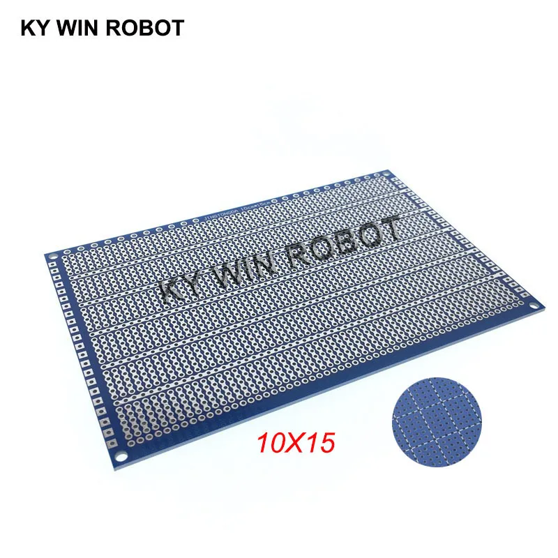 1pcs DIY 10*15CM Blue Single Side Prototype Paper PCB Universal Experiment Matrix Circuit Board 10x15CM For Arduino