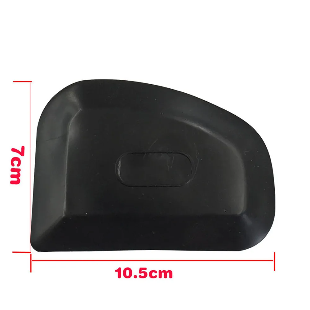 Car 퍼티 고무 스크레이퍼, 타원형 광고 필름 스프레더, 스퀴지 스무딩 페인팅 도구, 5PCs