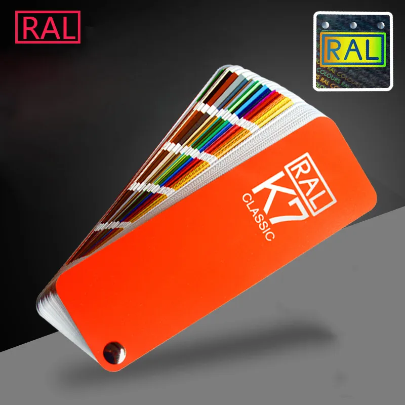 

Free Shipping Germany RAL K7 international standard color card raul - paint coatings color card