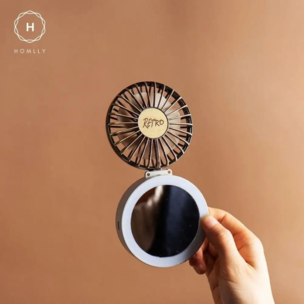 Homlly – ventilateur de miroir Portable rétro LED