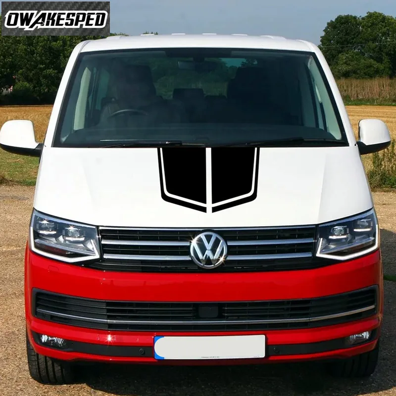 

Для Volkswagen California Transport Caravelle T4 T5 T6 Van Camper крышка двигателя автомобиля декоративные наклейки аксессуары для тюнинга