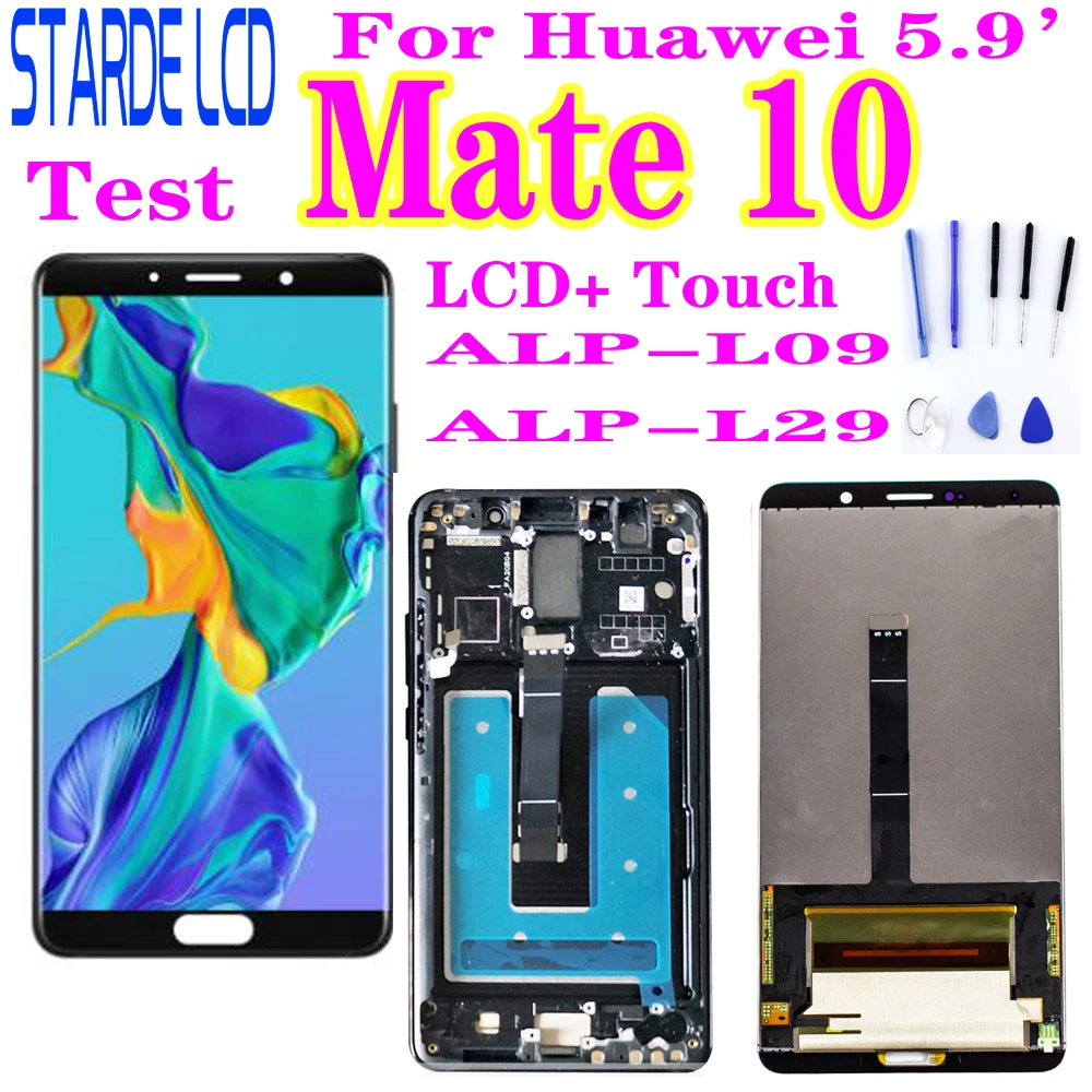 

For Huawei Mate 10 LCD Display Touch Screen Digitizer Assembly For Huawei Mate 10 LCD Mate10 ALP L09 L29 Screen Replacement