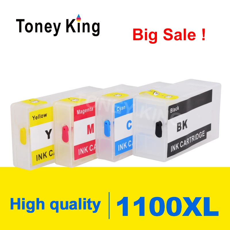 

Toney King Refill Ink Cartridge For Canon PGI-1100 MAXIFY MB2010 MB2110 MB2710 Printer