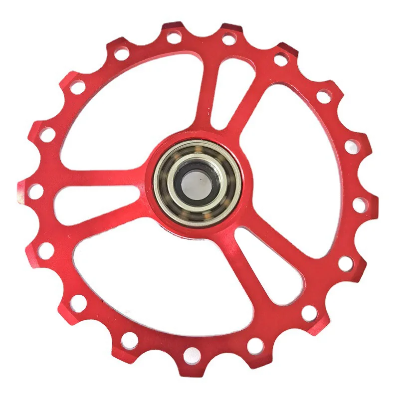 2021 New Bicycle Ceramics Rear Derailleur 14T 15T 16T 17T 18T Jockey Wheel Road MTB Guide Bike Ceramics Bearing Bicycle Parts