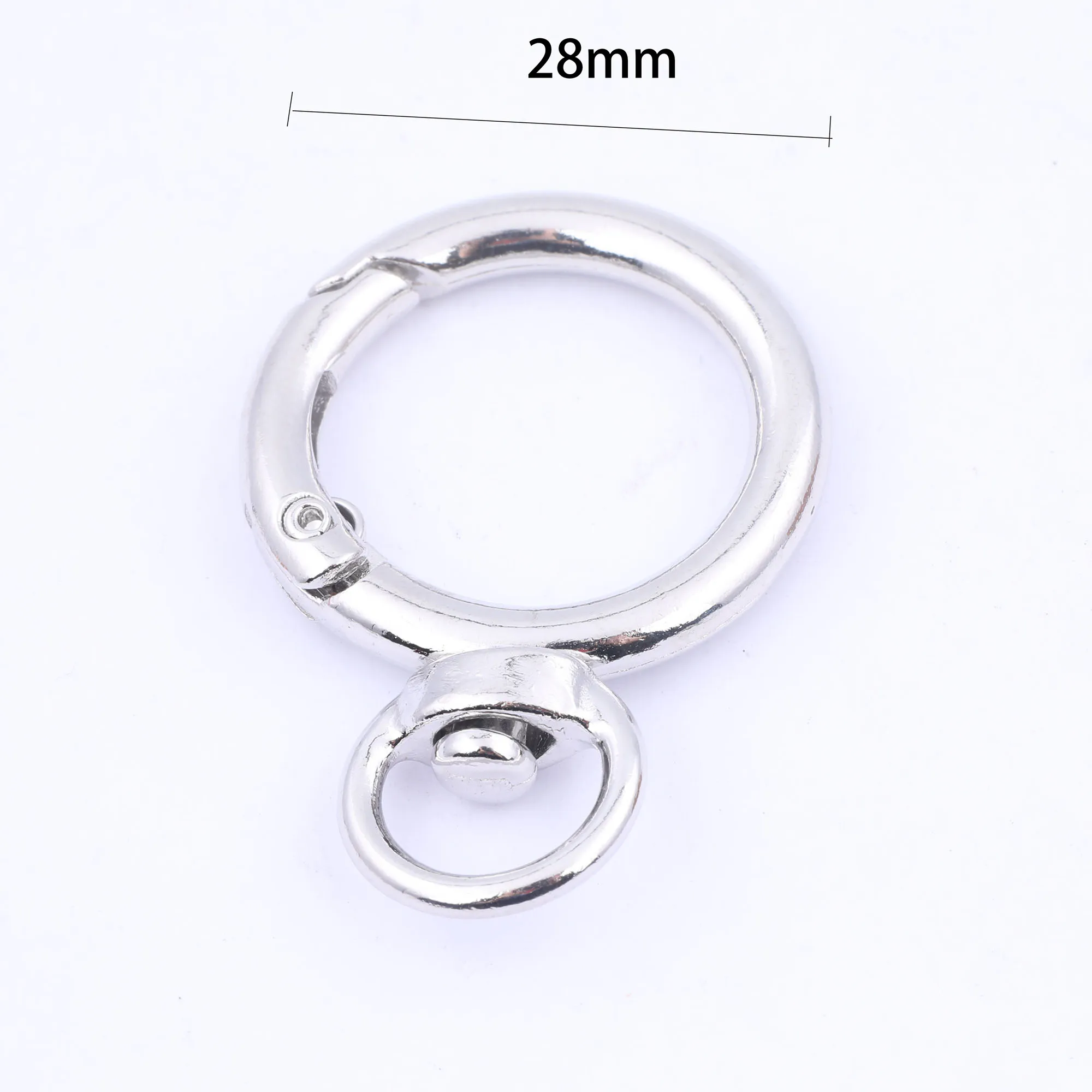 5pcs Swivel Lobster Clasp Diy Metal Keychain Spring Clasps Diy Jewelry Making Accessories