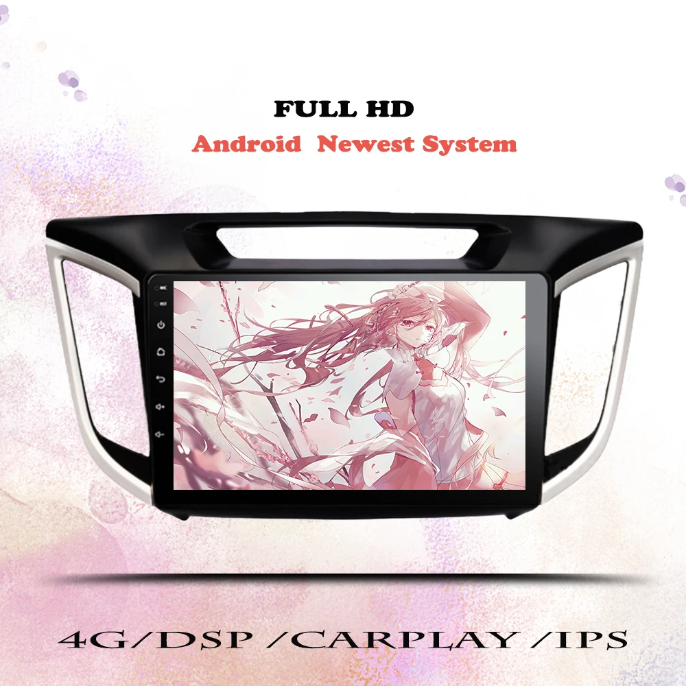 2 Din Andorid 11 Car Radio For Hyundai Creta ix25 2015-2019 Multimedia Player GPS Navigation Car Stereo no dvd Audio Head Unit