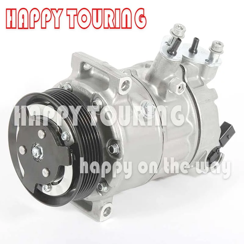 Car AC Compressor For VW Golf Passat Polo Caddy Tiguan Touran T6 5Q0820803 5Q0820803A 5Q0820803C 5Q0820803E 5Q0820803G