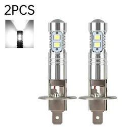 Ampoules de phares H1 LED 6000K Super lumineuses, feux de croisement et de route, accessoires de voiture et de moto, 2 pièces