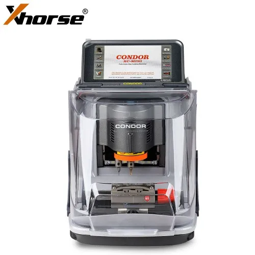 KeylessGo-Key Xhorse Condor xc-mini Plus CNC, máquina de corte de llaves automática con 3 años de garantía, multilenguaje, obtenga GRATIS