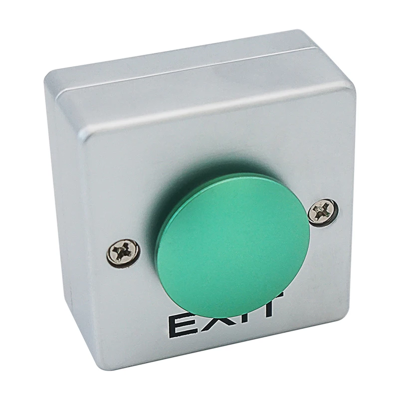 Zinc Alloy GATE DOOR Exit Button Exit Switch Door Exit Push Button Release Switch Opener For Door Access Control System