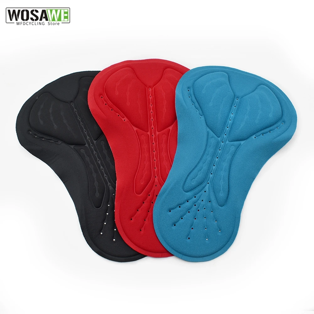 WOSAWE Women\'s Cycling Shorts Gel Pad Breathable Hole Bike Base Cushion DIY Sportswear Cushion For MTB Bicycle Riding Underwear