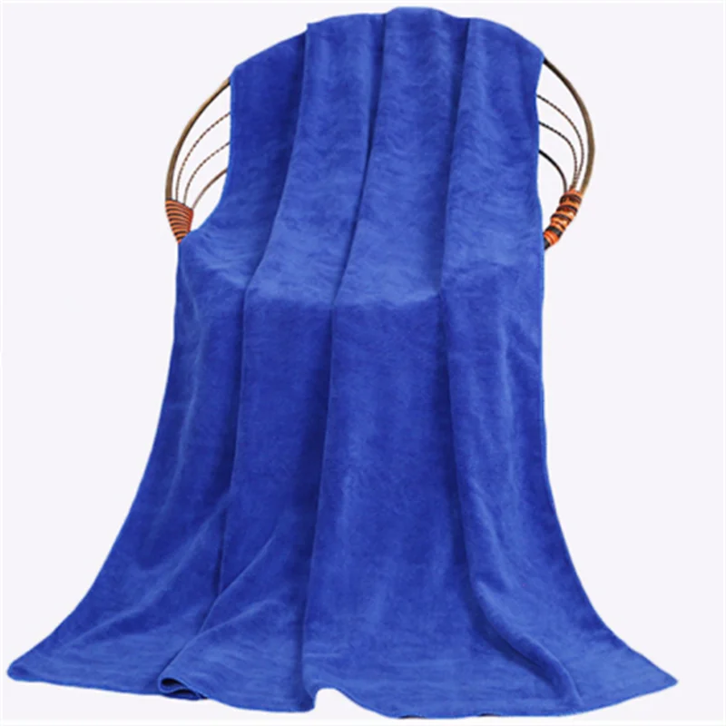 Thickened Microfiber Bath Towel, Large, Soft, Super Absorbent Sheets, Beauty Salon, Physiotherapy, Spa Cover, High Qualit