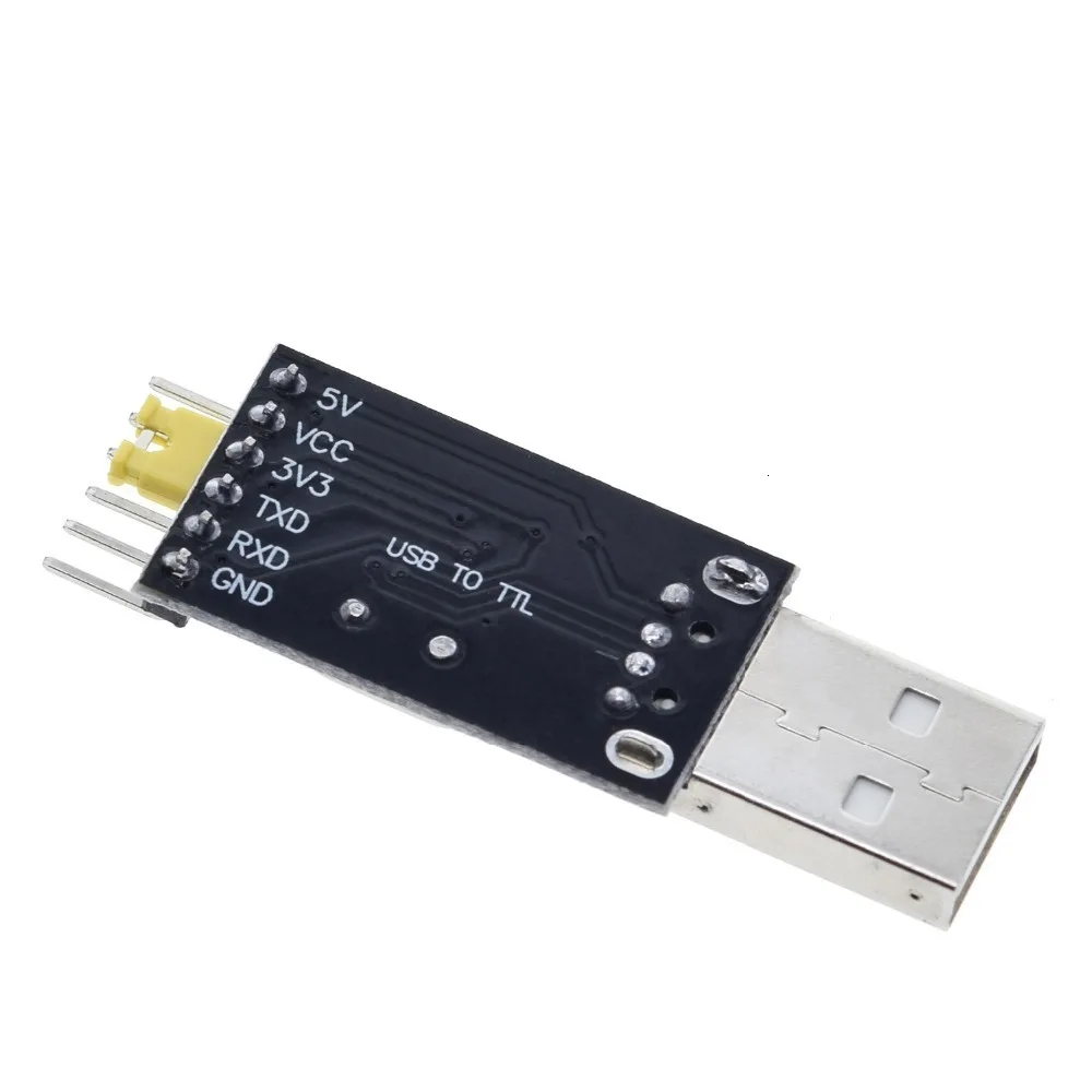 TZT 1/2/5 Stück USB zu TTL Konverter UART Modul CH340G CH340 3,3V 5V Schalter – Detail 7