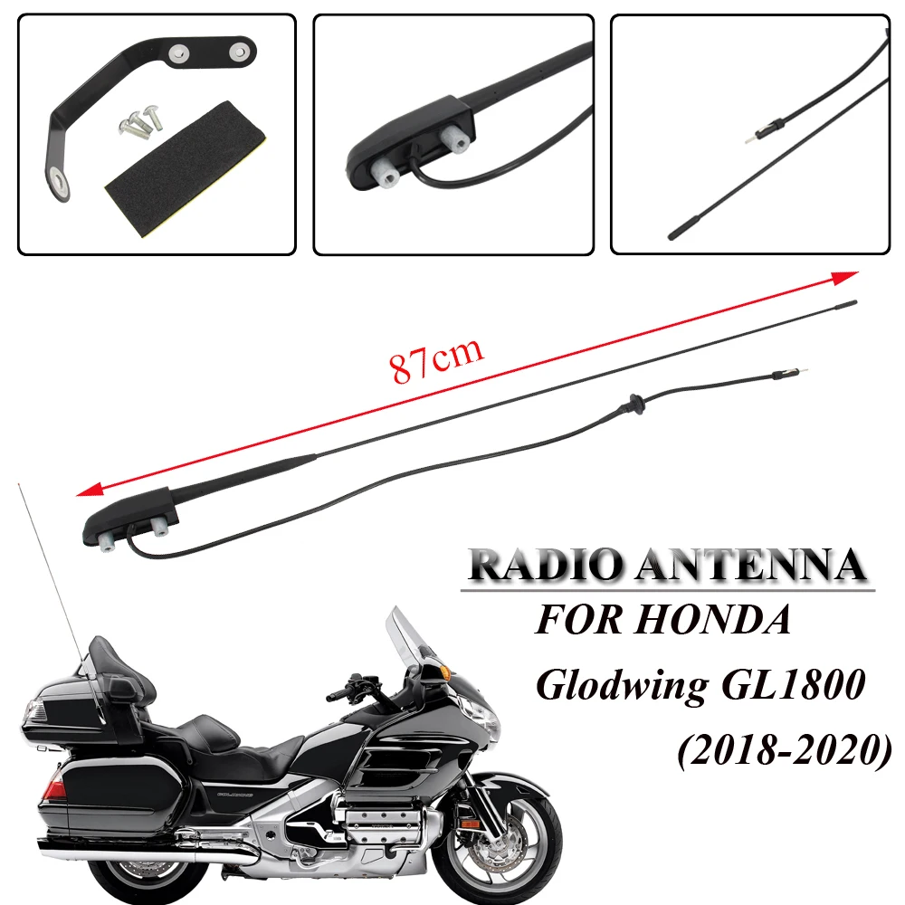 For Honda Goldwing 1800 GL1800 2018-2020 Motorcycle Channel Radio Antenna Base