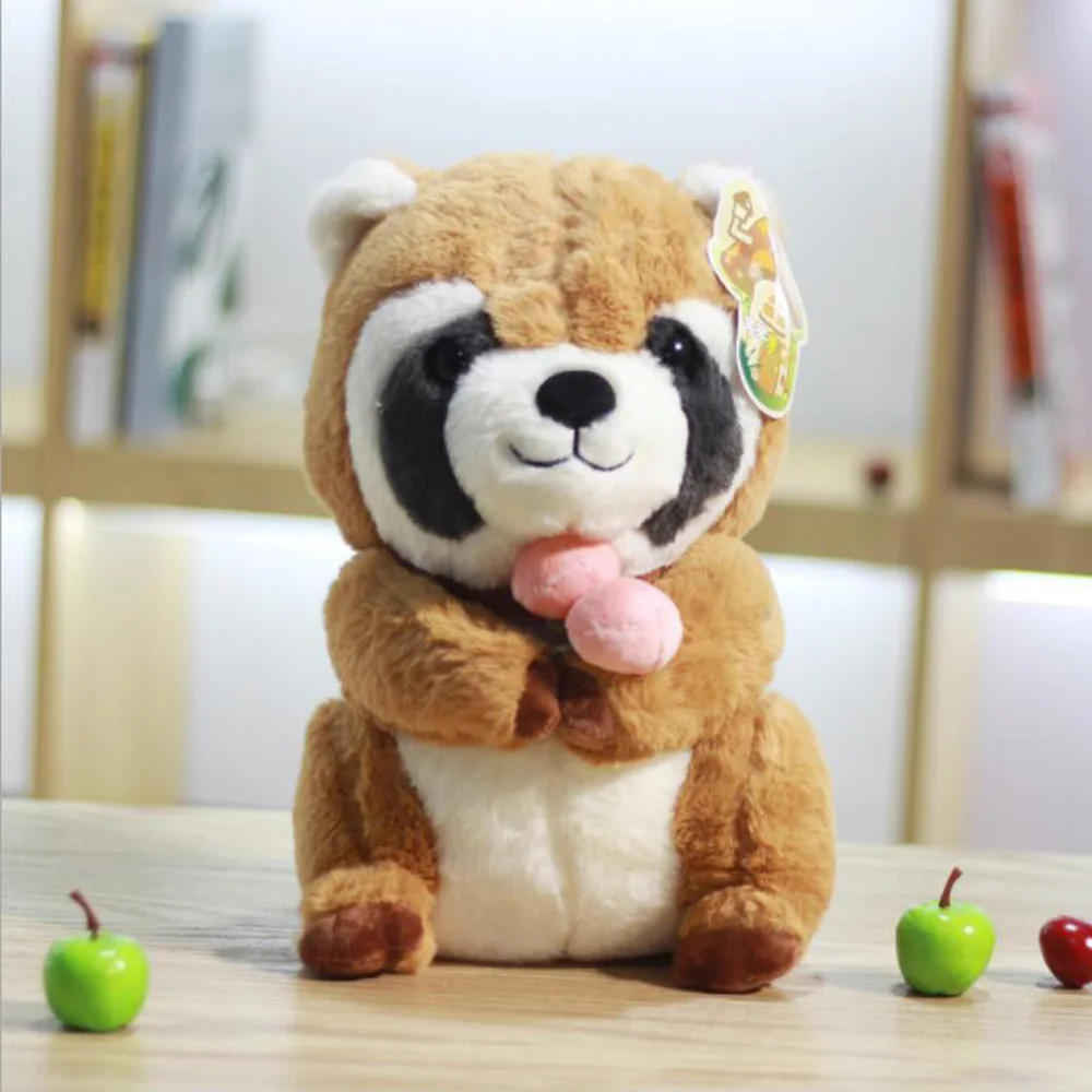 

Cute Raccoon Doll Children Stuffed Plush Toy Birthday Gift