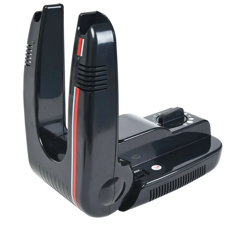 Boot Dryer portatile pieghevole scarpe scaldino calore elettrico con Timer nero 110V-220V scarpe a raggi ultravioletti asciugatrice per guanti