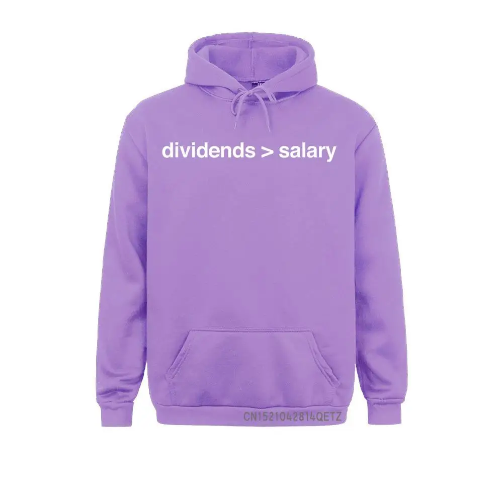 Dividends Funny Investor Business Investing Chic Sweatshirts Custom Long Sleeve 2021 Fashion Hoodies Clothes For Men Autumn