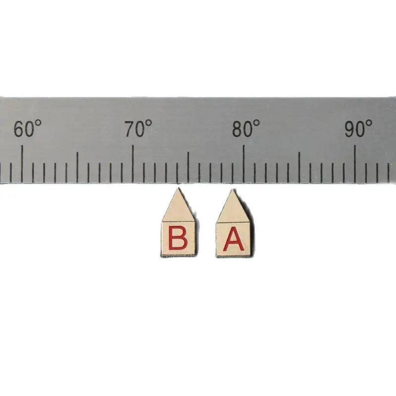 1PC Scale Pointer Ruler Arrow Equipment Measuring  Middle Line Zero Line Indicator Needle Zero Arrow Sign Letter A-E Pointer