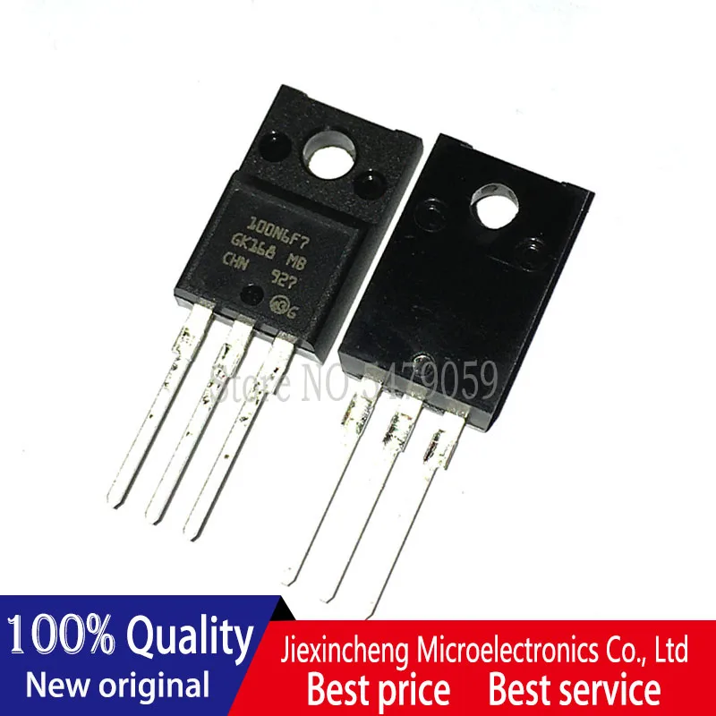 10PCS STF100N6F7 100N6F7 TO-220F 100A 60V TO220F New original