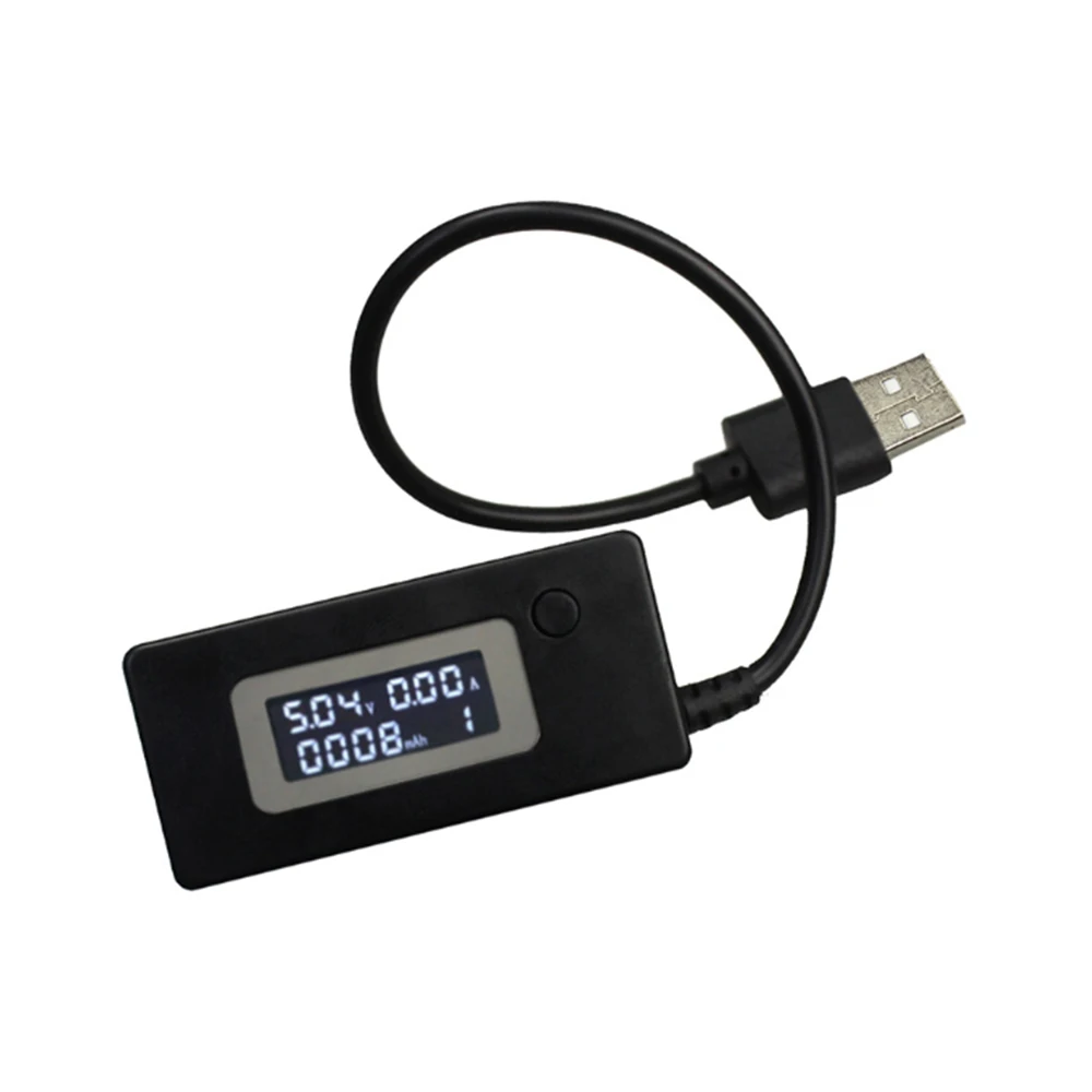 Mini USB 3V-15V LCD Display Spannung Strom Kapazität Monitor Detektor Mobile Power Tester