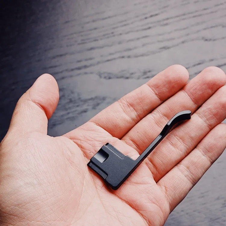 Ze stopu Aluminium ze stopu Aluminium uchwyt kciuka metalowa kamera Hot pokrowiec na buty dla Ricoh GR3 GRiii czarne srebrne kolory