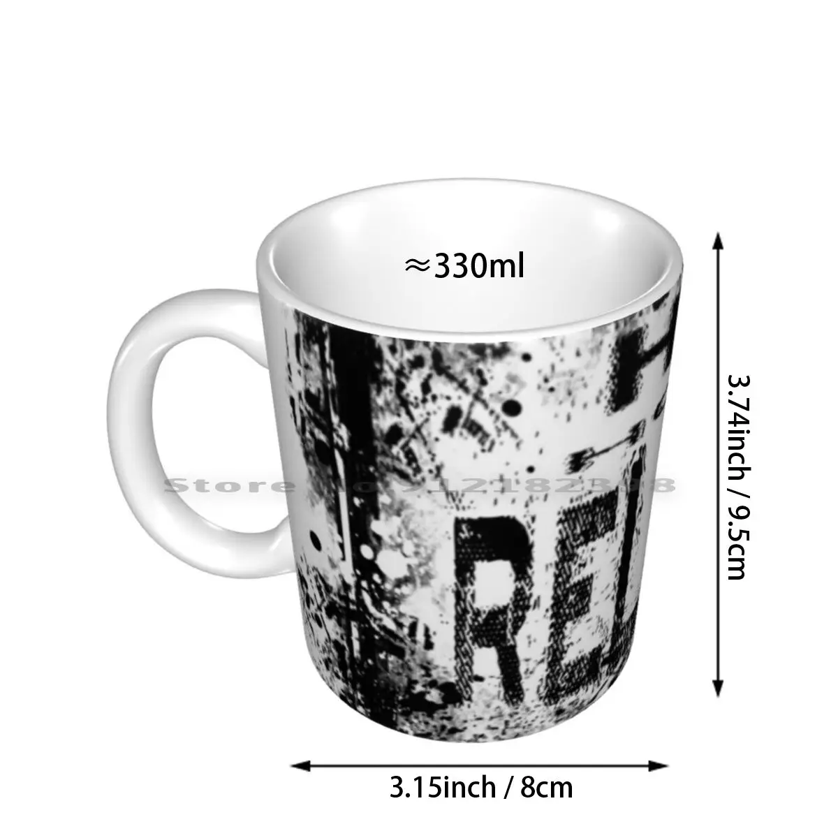 Hit Hold Release Ceramic Mugs Coffee Cups Milk Tea Mug Sex Gay Orders Poppers Training Bdsm Sub Dom Creative Trending Vintage